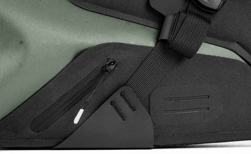 Acid Saddle Bag Pack Pro 11 Black/Green-2